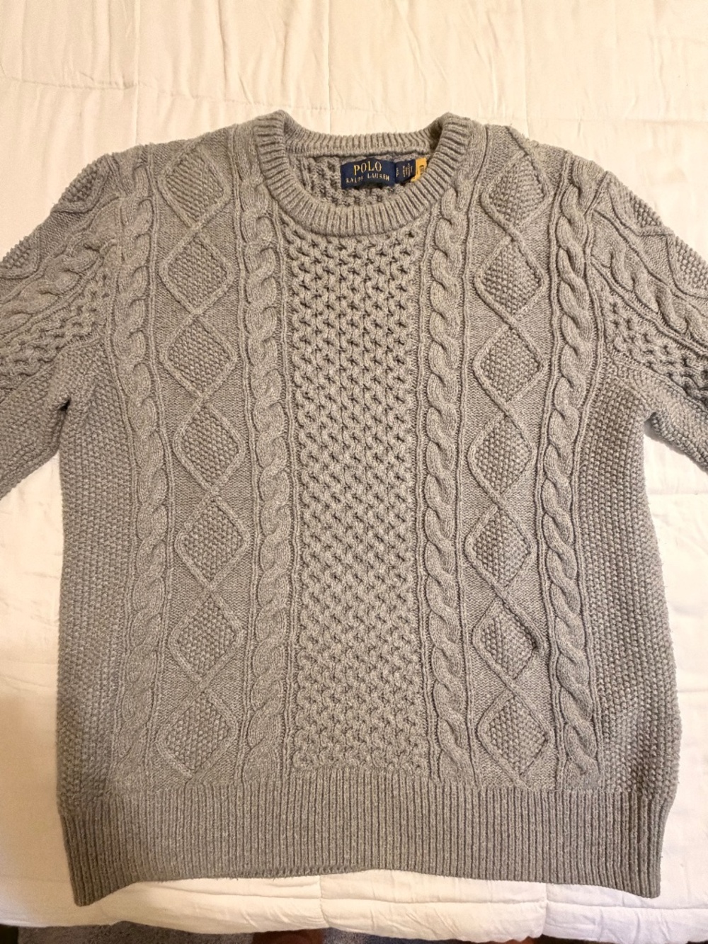 Ralph Lauren Cableknit Fisherman Sweater